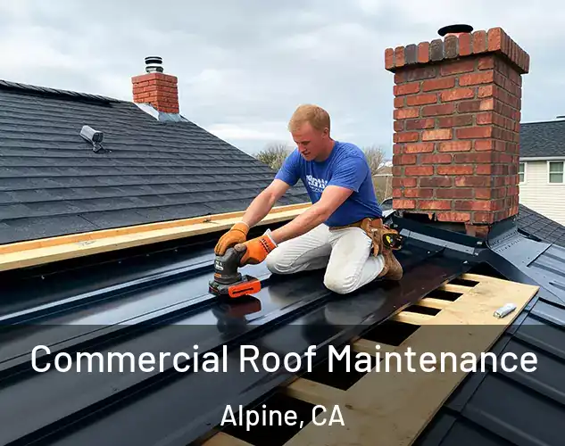  Commercial Roof Maintenance Alpine, CA