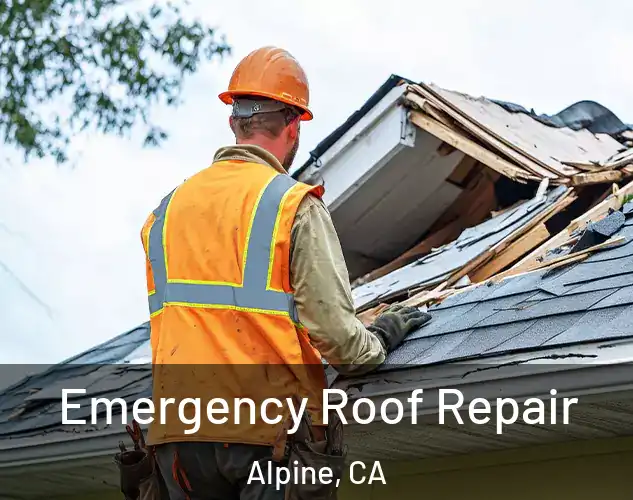  Emergency Roof Repair Alpine, CA