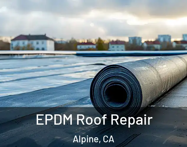  EPDM Roof Repair Alpine, CA