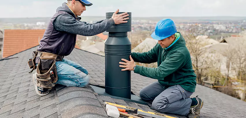 Chimney Flashing Replacement for Storm Damage in Alpine