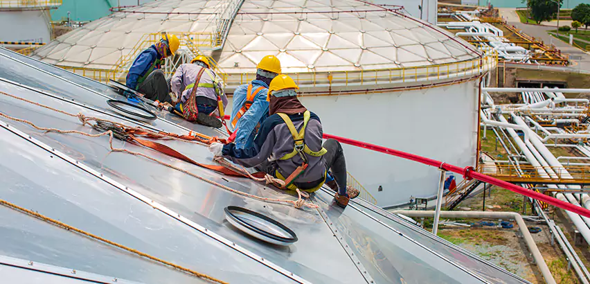 Emergency Commercial Roof Repair in Alpine