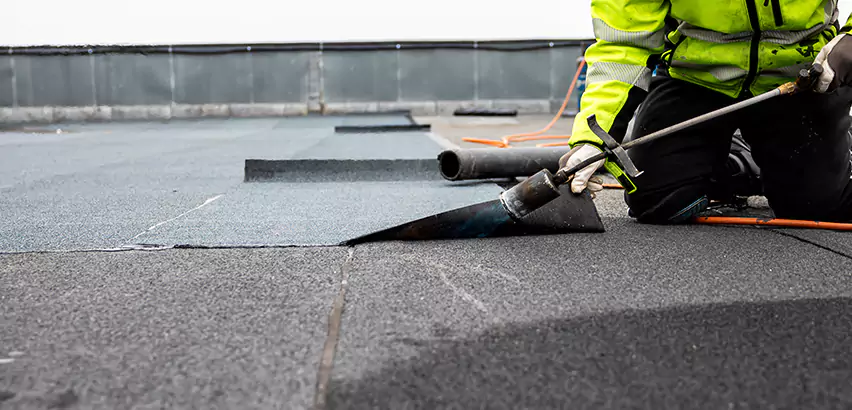 Residential Flat Roof Repair in Alpine