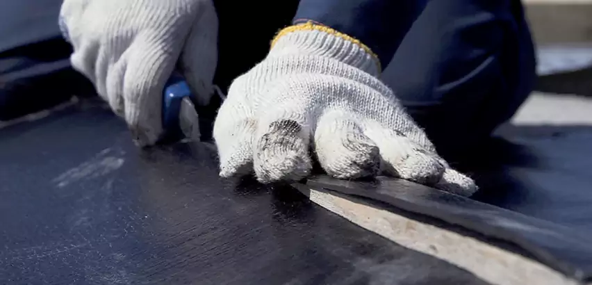 Rubber Roof Seam Repair in Alpine