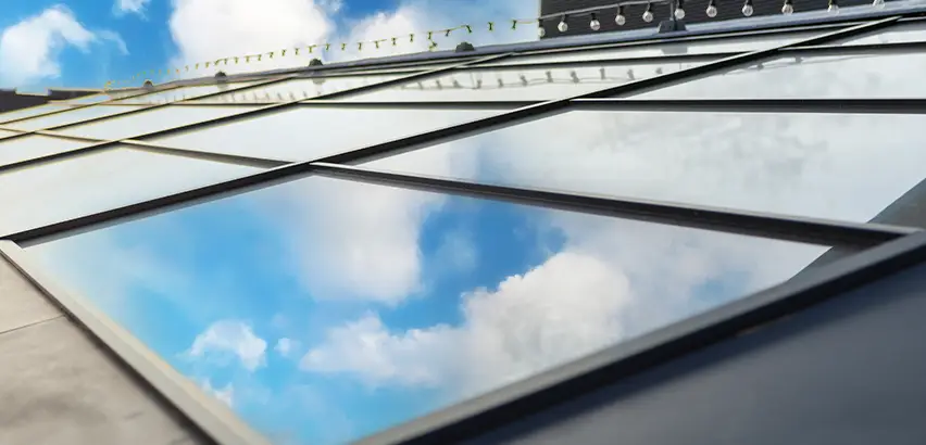 Flat Roof Skylight Installation in Alpine