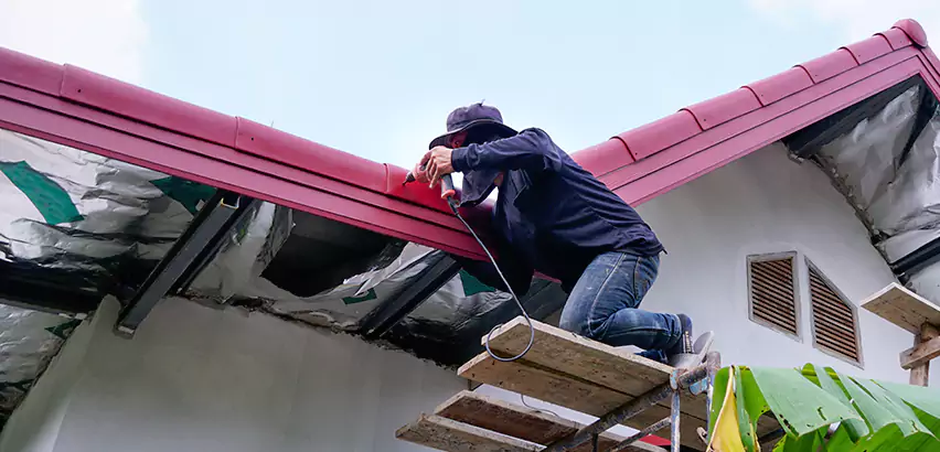 Residential Wind Damage Roof Repair in Alpine
