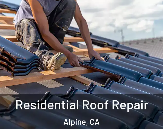  Residential Roof Repair Alpine, CA