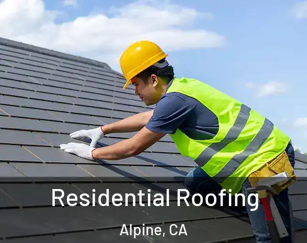  Residential Roofing Alpine, CA
