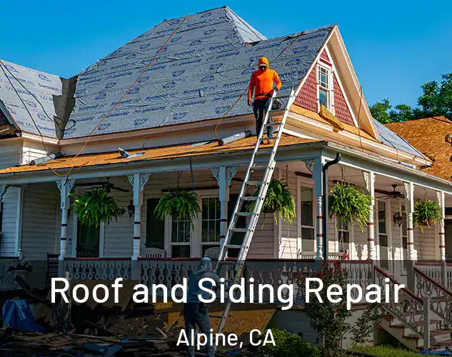  Roof and Siding Repair Alpine, CA