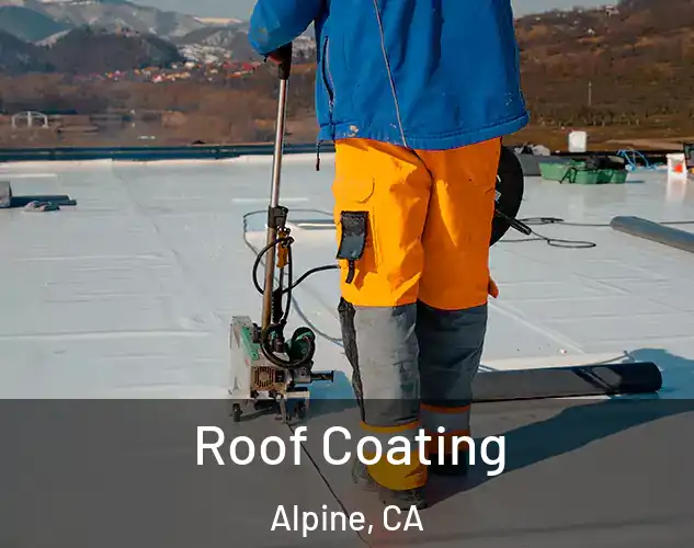  Roof Coating Alpine, CA