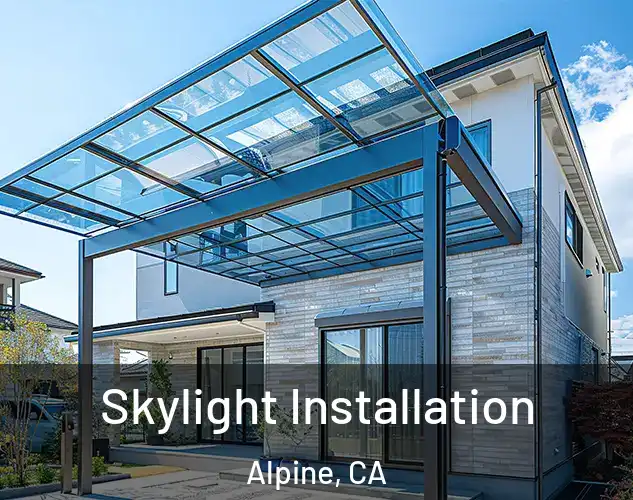  Skylight Installation Alpine, CA