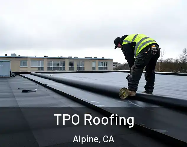  TPO Roofing Alpine, CA